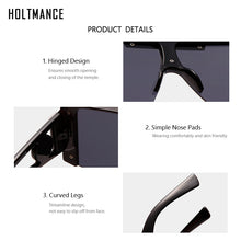 Load image into Gallery viewer, Classic Oversized Pilot Sunglasses Men Band Design Photochromic Eyewear Big Frame Driving Shades Male Sun Glasses UV400