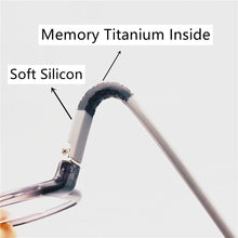 Load image into Gallery viewer, EAGWOO Silicon Sports Eyeglasses Men Full Rim Optical Frame Prescription Spectacle Myopia Eye Glasses Simple Design Sports Light