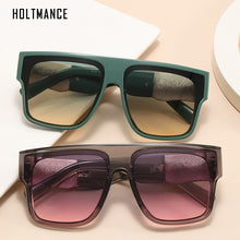 Load image into Gallery viewer, HOLTMANCE 2023 Plastic Square Frame Sunglass  Brand Design Metal Decoration Men Women Sunglasses Eyewear UV400