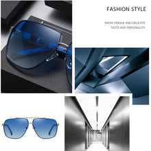 Load image into Gallery viewer, HOLTMANCE 2023  Polarized Sunglasses Men Square Car Driving Brand Designer Business Sun Glasses Spring Pilot Sunglasse