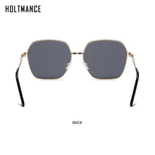 Load image into Gallery viewer, HOLTMANCE 2023 Square Frame Horseshoe Buckle Sunglasses Gradient Sun Glasses for Women Luruxy Ladies Metal Legs UV400