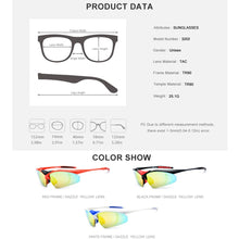 Load image into Gallery viewer, HONILLESI TR90 Polarized Sports Men Sunglasses Sun Glasses 2023 Fishing Driving Myopia Prescription Goggles Shades 5 Lens 3202