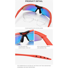 Load image into Gallery viewer, HONILLESI TR90 Polarized Sports Men Sunglasses Sun Glasses 2023 Fishing Driving Myopia Prescription Goggles Shades 5 Lens 3202