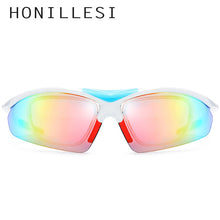 Load image into Gallery viewer, HONILLESI TR90 Polarized Sports Men Sunglasses Sun Glasses Women Driving Fishing Outdoor Myopia Prescription Goggles 5 Lens 8006
