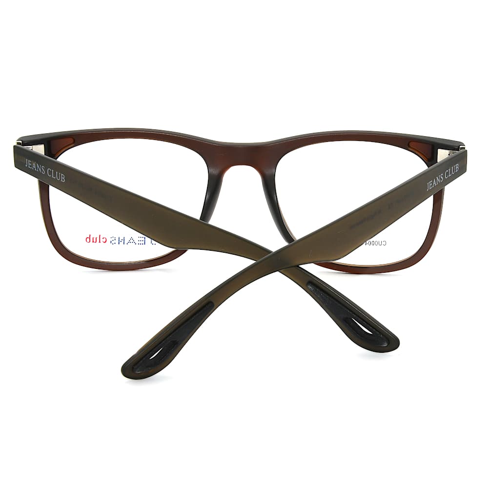 JEANS CLUB Full Frame ULTEM Men Women Eyeglasses Frames Toad Style Optical Glasses With Polarized Legs Driving Goggles Eyewear