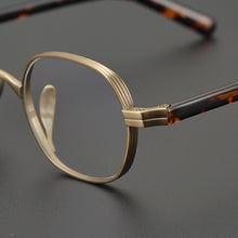 Load image into Gallery viewer, Japanese Hand-Made Vintage Titanium Glasses Frame Retro Small Square Men Women Optical Myopia Eyeglasses Prescription Spectacles