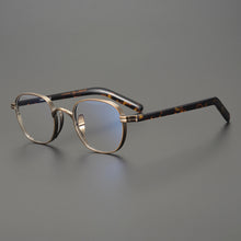 Load image into Gallery viewer, Japanese Hand-Made Vintage Titanium Glasses Frame Retro Small Square Men Women Optical Myopia Eyeglasses Prescription Spectacles