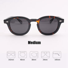 Load image into Gallery viewer, Johnny Depp Sunglasses Men Driving Polarized Sun Glasses Woman Acetate Glasses Frame Brand Vintage Goggles UV400