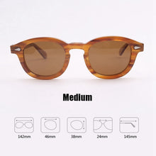 Load image into Gallery viewer, Johnny Depp Sunglasses Men Driving Polarized Sun Glasses Woman Acetate Glasses Frame Brand Vintage Goggles UV400