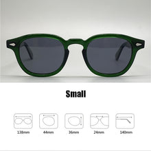 Load image into Gallery viewer, Johnny Depp Sunglasses Men Driving Polarized Sun Glasses Woman Acetate Glasses Frame Brand Vintage Goggles UV400