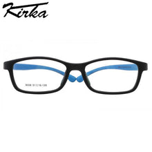 Carica l'immagine nel visualizzatore di Gallery, Kirka Gray Eyeglasses Frames Children Glasses TR90 Flexible Myopia Optical Frame Kid Boys and Girls Sports Eyewear Kids Glasses