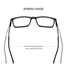 Carica l'immagine nel visualizzatore di Gallery, MERRYS DESIGN Uomo Montature per occhiali sportivi Montatura in acetato Aste in alluminio con gambe in silicone Occhiali da vista miopia S2267