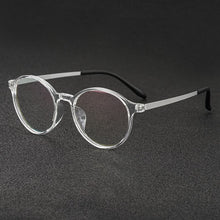 Load image into Gallery viewer, Men&#39;s And Women&#39;s Retro Round Glasses Frame Ultralight Titanium Alloy Myopia Glasses Optical Prescription Eyeglasses Frame H3050
