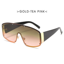 Load image into Gallery viewer, Oversized One Piece Frame Sunglasses Women Brand Design Photochromic Sun Glasses Ladies Oculos De Sol UV400