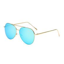 Load image into Gallery viewer, Pilot Sunglasses Metal Frame Women Men Stylish Brand Designer Sun Glasses Flat Lens Mirror Aviation Eyewear UV400