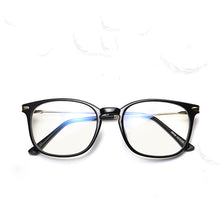 Load image into Gallery viewer, TR90 Anti Blue Light Spectacle Frames Men's Computer Sports Goggles Ladies Lightweight Flexible Myopia Eyewears Metal Legs