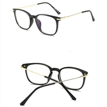 Load image into Gallery viewer, TR90 Anti Blue Light Spectacle Frames Men's Computer Sports Goggles Ladies Lightweight Flexible Myopia Eyewears Metal Legs