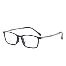Load image into Gallery viewer, OEYEYEO The Plastic Steel Square Rim Spectacle Frames Men's Business Casual Myopia Eyeglasses Sports Comfortable Eyewears