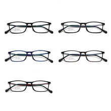Load image into Gallery viewer, OEYEYEO The Plastic Steel Square Rim Spectacle Frames Men's Business Casual Myopia Eyeglasses Sports Comfortable Eyewears