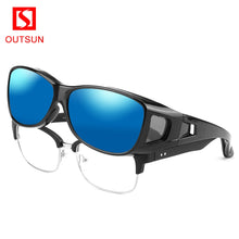 Load image into Gallery viewer, OUTSUN Brand OVER-FIT Polarized Sunglasses Men Women Outdoor Sports Glasses UV400 Fishing Sunglasses Prescription Glasses OS098