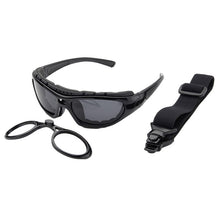 Load image into Gallery viewer, Outdoor Prescription Sunglasses Sports Google For Motocycle Polarized Frame Changable UV Protection Windproof Glasses