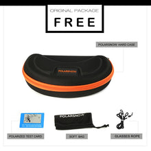 Load image into Gallery viewer, POLARSNOW Brand Oval Sunglasses Polarized Glasses Fit Over Prescription Glasses UV400 Shades that Cover Myopia Optical Eyewear