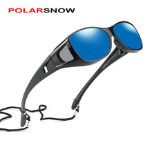 Load image into Gallery viewer, POLARSNOW Unisex Wraparound Prescription Glasses Polarized Sunglasses Men Women Fit Over Glasses Eyewear for Fishing Outdoor