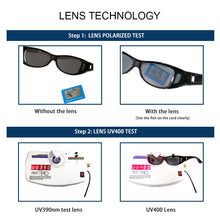 Load image into Gallery viewer, POLARSNOW Unisex Wraparound Prescription Glasses Polarized Sunglasses Men Women Fit Over Glasses Eyewear for Fishing Outdoor