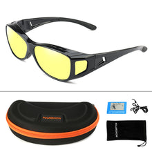 Load image into Gallery viewer, POLARSNOW Unisex Wraparound Prescription Glasses Polarized Sunglasses Men Women Fit Over Glasses Eyewear for Fishing Outdoor