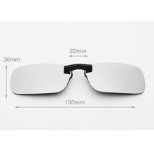 Load image into Gallery viewer, Polarized Clip On Sunglasses Driving Day Night Vision Lens Unisex Sports Fishing For Myopia Glasses Glasses Trip Travel Outdoor