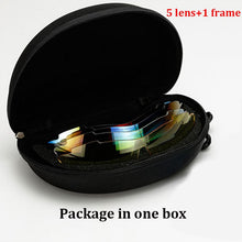 Load image into Gallery viewer, Polarized Goggle Sunglasses Men Women 5 In 1 Outdoor Sport Glasses Optical Prescription Eyewear Frames Eyeglass