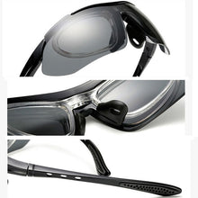 Load image into Gallery viewer, Polarized Goggle Sunglasses Men Women 5 In 1 Outdoor Sport Glasses Optical Prescription Eyewear Frames Eyeglass