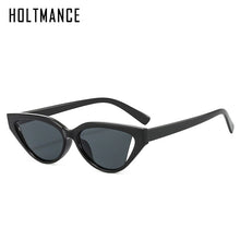 Load image into Gallery viewer, Retro Cat Eye Small Frame Sunglasses Personality Ocean Film Hip Hop Shade Glasses Women Mirror UV400 Gafas De Sol Mujer