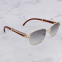 Load image into Gallery viewer, Retro Sunglasses  Wooden Mens Accessories Brand Designer Carter Sun Glasses Shaes for Women Protect Lentes De Sol Mujer