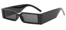 Load image into Gallery viewer, Samjune Trend Funny Sunglasses Narrow Frame Wide Leg Eyeglasses Cyberpunk Small Frame Square Sun Glasses Vintage Eyewear