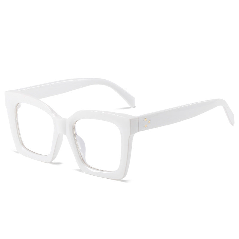 Square Glasses 2023 Women Blue Light Blocking Glasses Clear Computer G –  Cinily