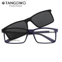 Load image into Gallery viewer, TANGOWO Designer Vintage Optical Sunglasses Men Women  Eyeglass Clip on Brand Frame Myopia Prescription glasses Multifunction