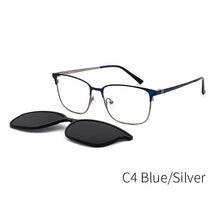 Load image into Gallery viewer, TANGOWO Man Woman Magnet Sunglasses Metal Polarized Optical Spectacle Frame Vintage Myopia Prescription Glasses DP33110