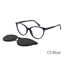 Load image into Gallery viewer, TANGOWO Vintage Cateye Sunglasses Women Myopia Eyeglass Clip on Brand Designer Optical Frame Prescription glasses Multifunction