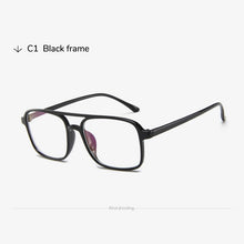 Load image into Gallery viewer, Toketorism Vintage Glasses Woman Man Double Bridge Retro Eyeglasses Lightweight Optical Frame 0342