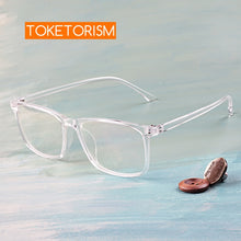 Load image into Gallery viewer, Toketorism transparent glasses prescription optical eyeglasses frame spectacle for men and women 2142