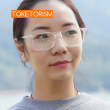 Load image into Gallery viewer, Toketorism transparent glasses prescription optical eyeglasses frame spectacle for men and women 2142