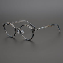 Load image into Gallery viewer, Japanese Hand-Made Titanium Ultralight Retro Round Glasses Frame For Men Women Optic Prescription Myopia Eyeglasses