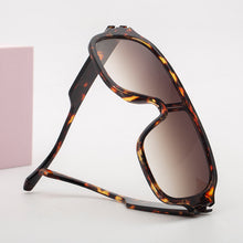 Load image into Gallery viewer, Vintage Brand  Designer Oversized Square Sunglasses Men Women Classic Big Frame Driving Travel Sun Glasses Shades