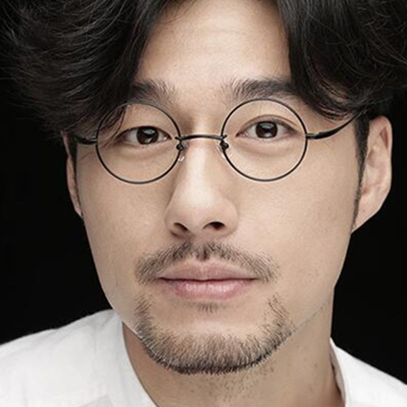 Small round sales metal glasses frames