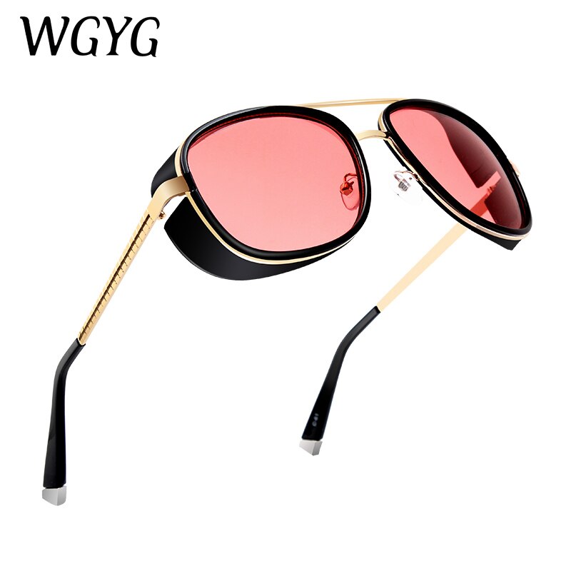 WGYG Iron Man 3 Matsuda TONY stark Sunglasses Men Rossi Coating retro Vintage Designer Sun glasses Oculos Masculino Gafas de