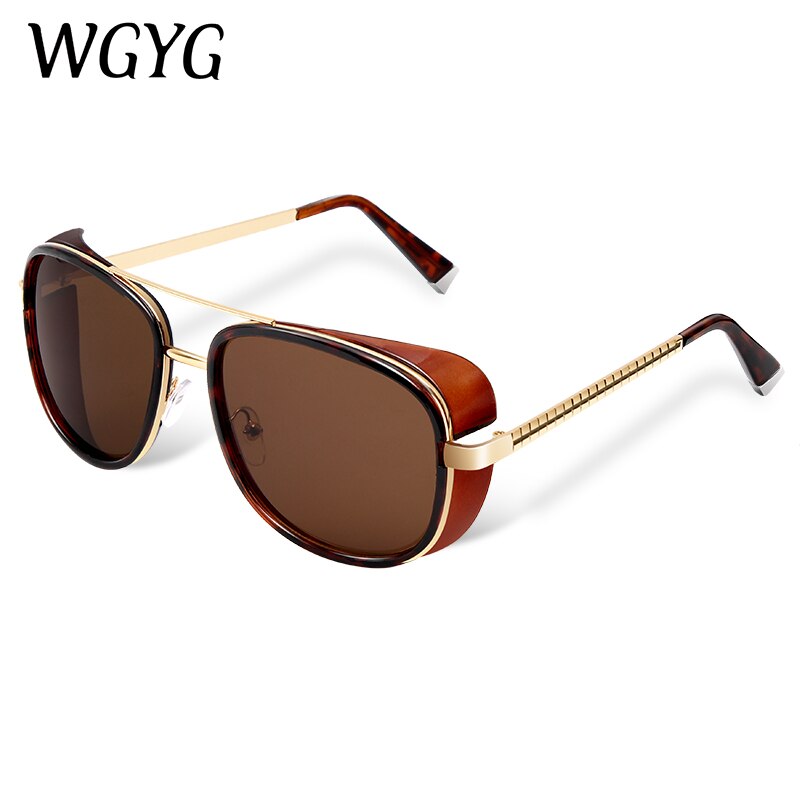 WGYG Iron Man 3 Matsuda TONY stark Sunglasses Men Rossi Coating retro Vintage Designer Sun glasses Oculos Masculino Gafas de