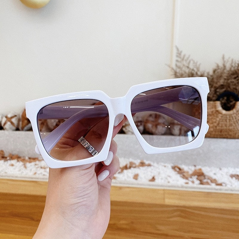 White 90s sunglasses online
