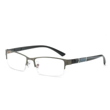 Load image into Gallery viewer, 0 -0.5 -1 -1.5 -2 -2.5 To -6 Half Metal Frame Nearsighted Glasses Unisex Myopia Resin Clear Mirror Short-sighted Diopter Glasses