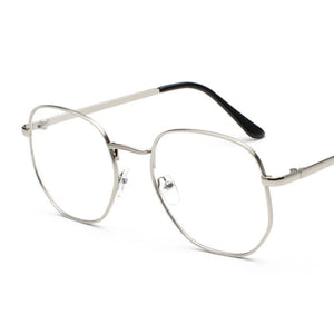 0 -1.0 -1.5 -2.0 A -6 Poligono Occhiali Miopia Finiti Donna Uomo Retro Studente Diottrie Occhiali Da Vista Nero/Montatura Oro